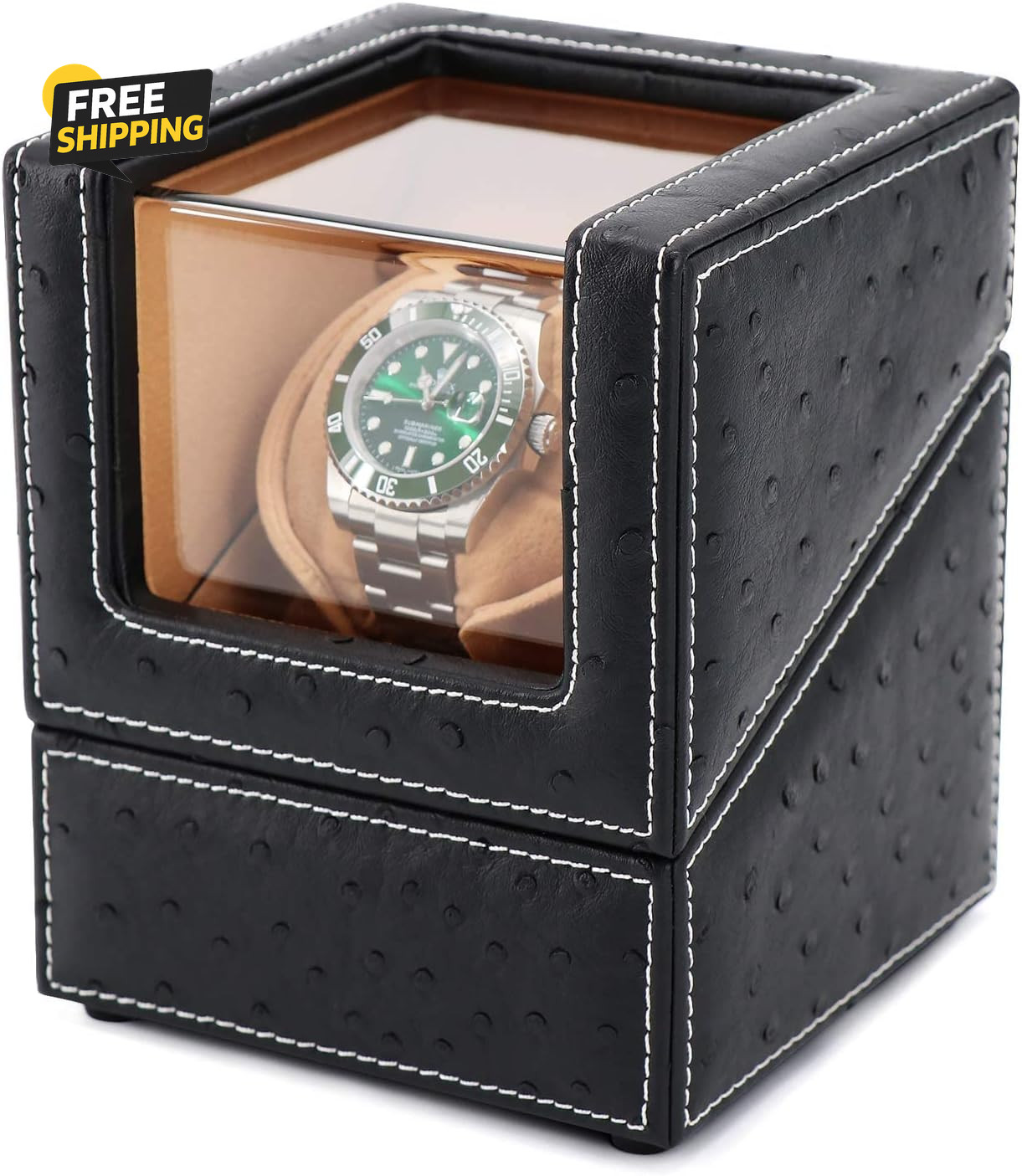 Automatic Single Watch Winder for Rolex and Other Luxury Watches