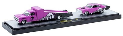 M2 MACHINES HAULERS 1:64 1974 DODGE TRUCK & 1969 DODGE DART