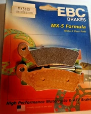 EBC MXS185 FRT. SINTERED RACE OFFROAD BRAKE PADS FITS MULTI BRAND AND MODELS D-8