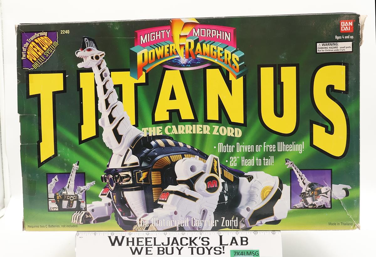 Titanus Carrier Zord Mighty Morphin Power Rangers 1993 Bandai