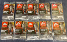 Lot of 10 x Ozark Trail Emergency Poncho Wate...