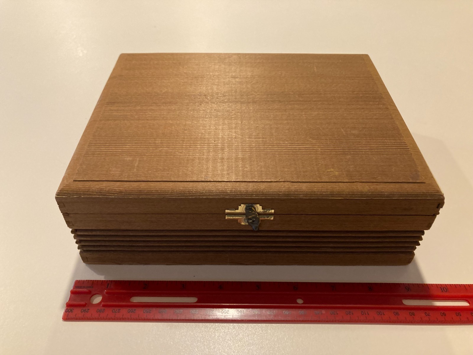 Vintage 1950s 1960s House of Windsor Palmas Cedar Lined Wood Cigar Box 15 Cents