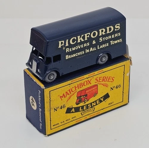 Matchbox Lesney – 46b   Pickford Removal Van   1960    (ID#484)