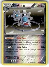 klinklang pokemon card value Black & White Base Set Holo Rare #76 Pokmon Hit Points150 HP Form Klang Card Prices & Value