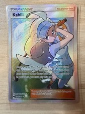 2018 Pokemon Sun & Moon Lost Thunder Kahili #210/214 Full Art PSA 10 Potential on eBay