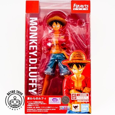 ONE PIECE Luffy Straw Hat Statue SH Figuarts Zero Bandai Tamashii Nations 14cm