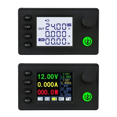 Netzteilmodul Step up Down Spannung DC Buck Boost 1,8 Zoll Bildschirm