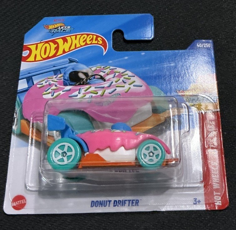 2025 Hot Wheels 40/250 DONUT DRIFTER 2/6 HW Let’s Race Short Card