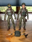 Gi Joe Classified 6-inch Robert Grunt Graves Figure 87 Lot Of 2 Custom Fodder