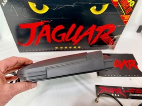 Atari Jaguar System Console Bundle w/ Cybermorph Game COMPLETE IN BOX Tested CIB