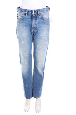 COVERT Dirty Destroyed Straight Cut Jeans W30 denimblau
