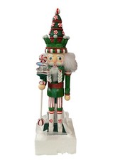 Kurt Adler Hollywood Nutcracker - Christmas Tree Hat Nutcracker 17.5"