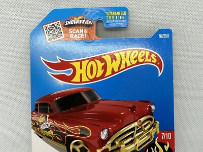 Hot Wheels '52 Hudson Hornet HW Flames Red 97/250 7/10 | eBay