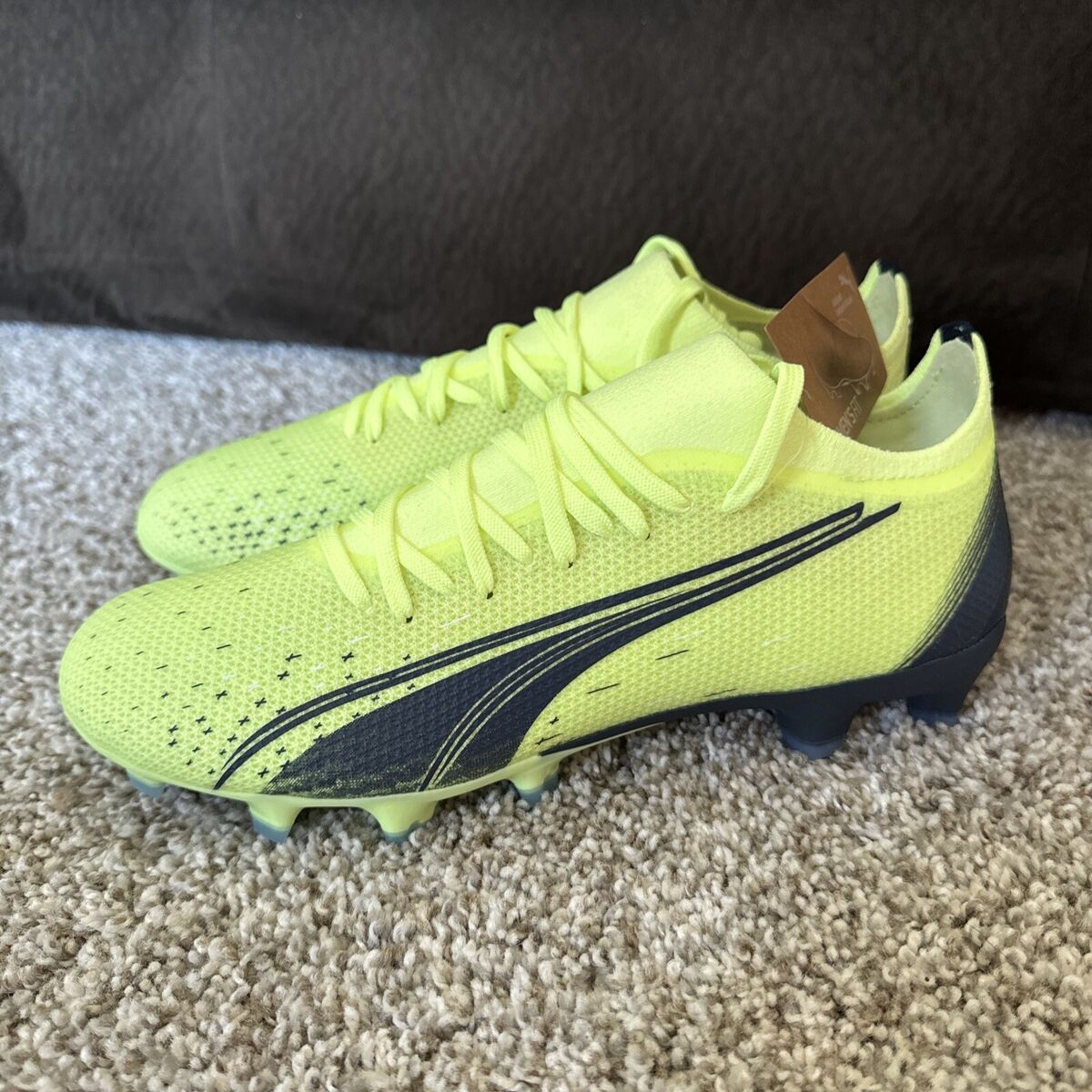 Puma Ultra Match FG/AG Lace-UP Green Soccer Cleats 106905-01 Puma Ultra Match FG/AG Lace-UP Green Soccer Cleats 106905-01