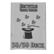 50/50 Decks Bicycle (Blue)  