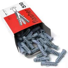 Universal Heavy Duty Rawlplug Wall Plugs with Flange Solid Raw Plug Fixing
