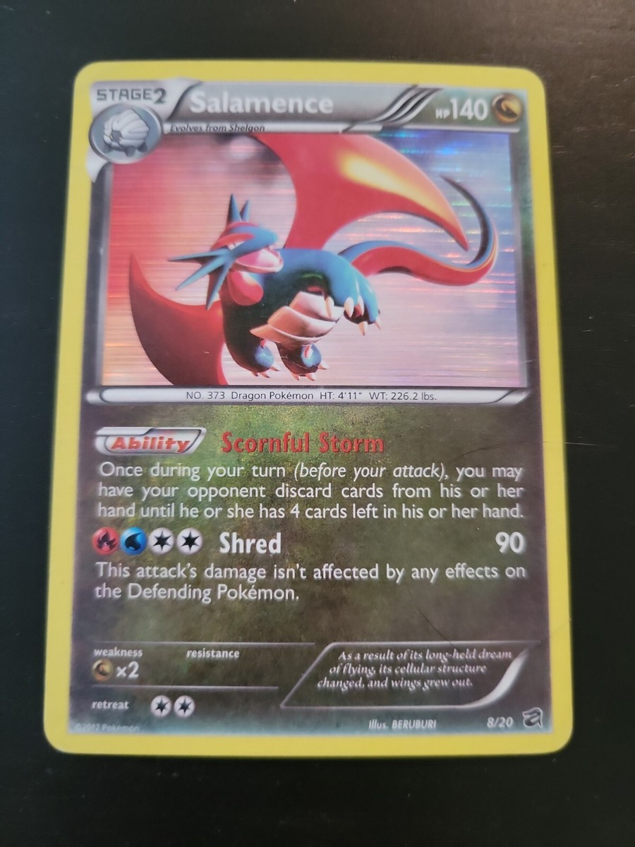 Pokemon Trading Card Game Dragon Vault Rare Holo Salamence #8