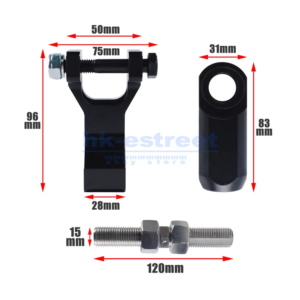 For Yamaha Raptor 700 700R Lowering Kit Link Drop 4" Front & 3.5" Rear Aluminum - Изображение 2 из 4