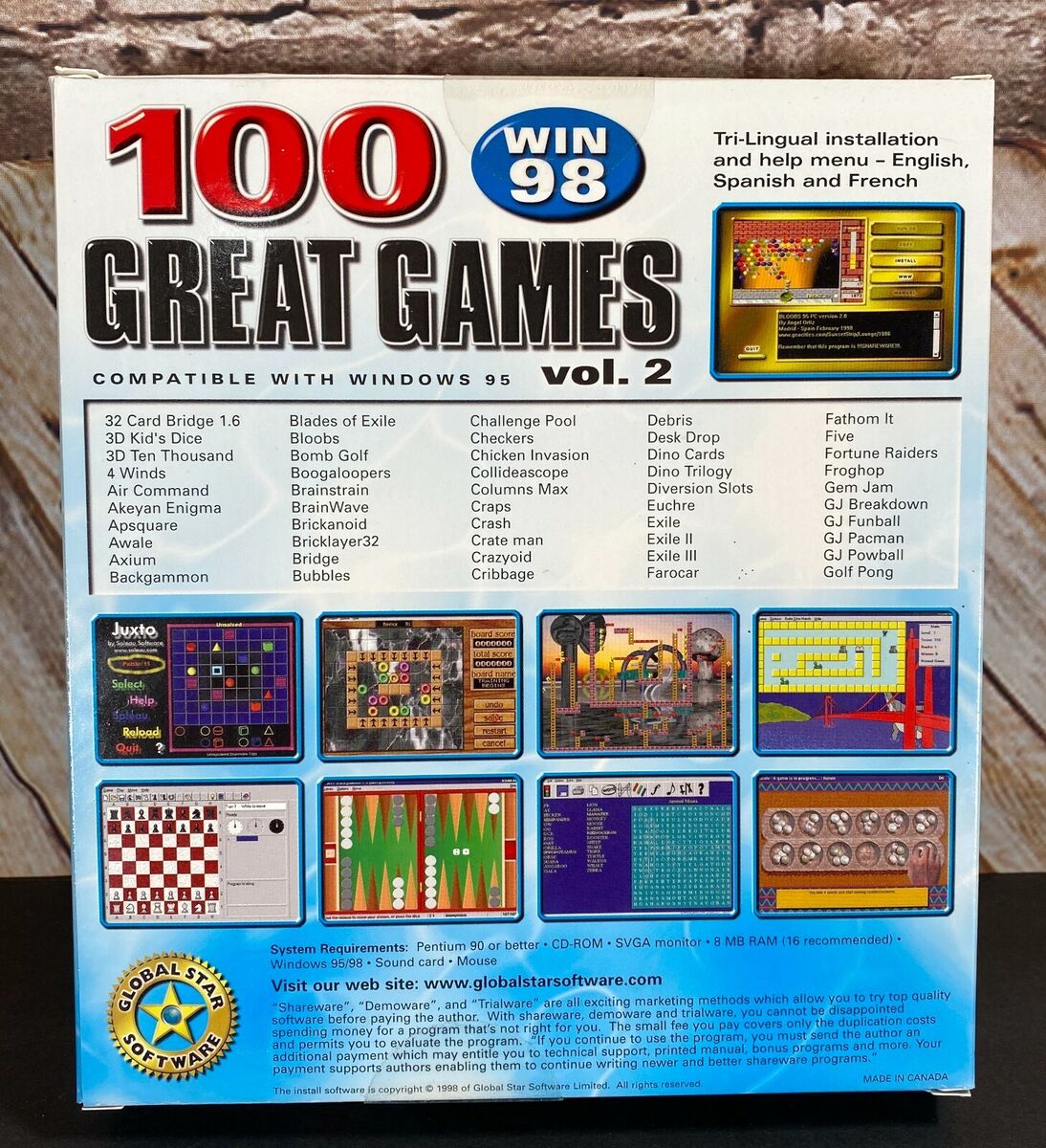 100 Great Games for Windows 98 : Free Download, Borrow, and Streaming :  Internet Archive