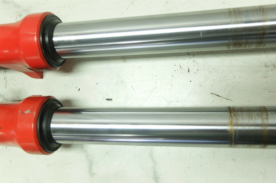 87 Yamaha SRX 250 SRX250 front forks fork tubes shocks right left - Image 3 of 4