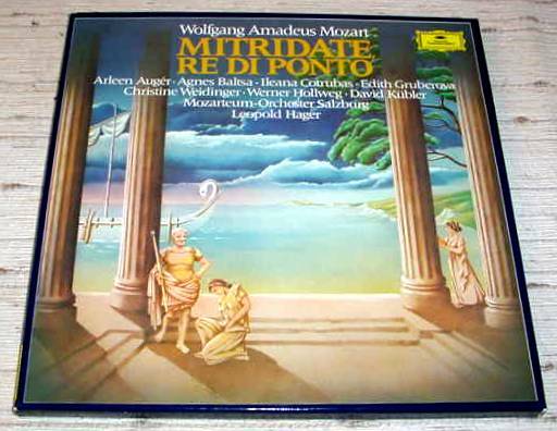 MOZART MITRIDATE RE DI PONTO 2 LP BOX SET LEOPOLD HAGER MOZART MITRIDATE RE DI PONTO 2 LP BOX SET LEOPOLD HAGER
