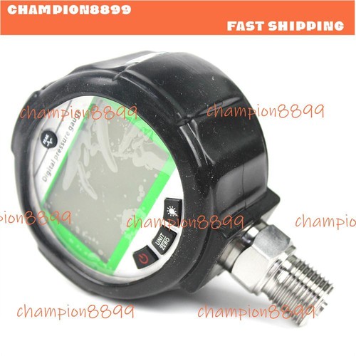 Manometro Idraulico 60MPa/9000PSI Attacco NPT1/4 – Quadrante In Acciaio Inox Con Doppia Scala - 3