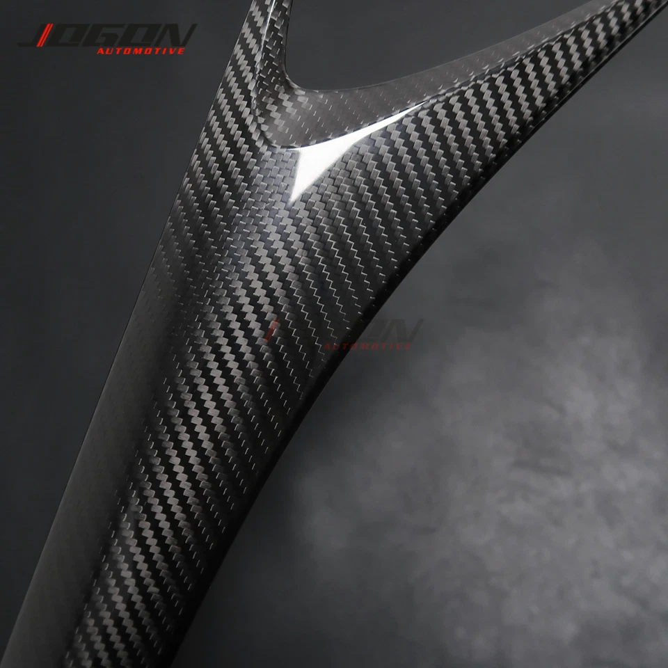 Tapicería de paneles laterales de consola central de carbono para Lexus IS300h 350 IS200t F SPORT 2014+ Foto 2 de 4
