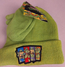 Teenage Mutant Ninja Turtles Boys Hat And Glove Set Size 2T-5T - New.    B2 