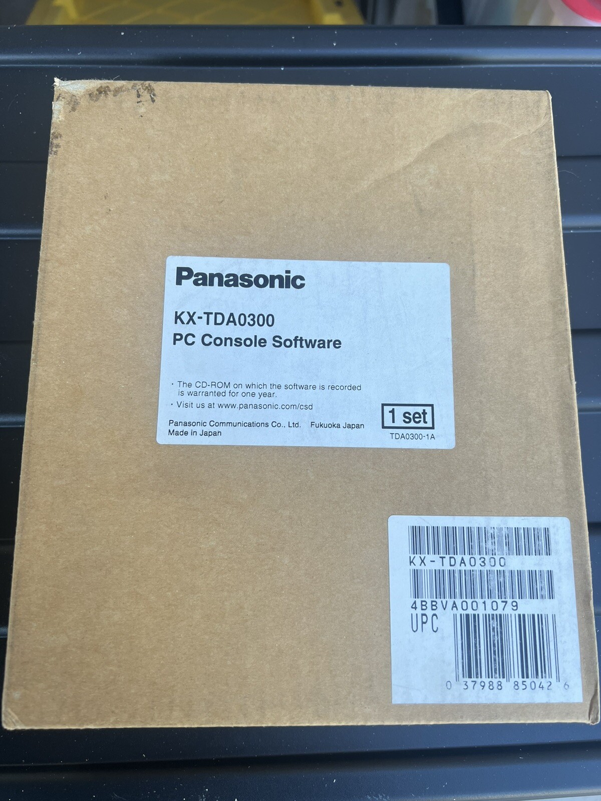 Panasonic KX-TDA0300 PC Console Software *New In Original box* . Available Now for $129.00