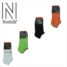 Norfolk Sport Low Cut Cotton Kids Sock 3 Pair Pack Style: YOGI