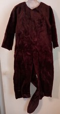 Childs Sz 5-6 Brown Dog Handmade Costume With Tail Halloween
