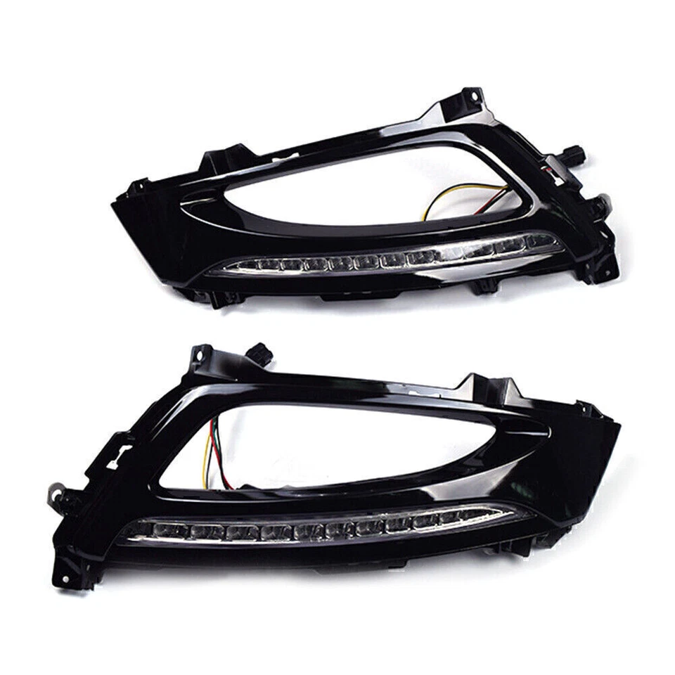 Par de luces antiniebla LED de circulación diurna DRL para KIA Optima K5 2010-2013 Foto 4 de 4