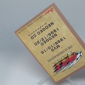 The Ultimate Eleven SNK Trading Card Gamest Collection Neo Geo Japanese 1997