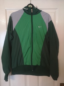 vintage nike windbreaker green