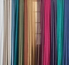 Elegance (2) Panels Sheer Window Curtains Drapes Set 84" Long Rod Pocket Solid