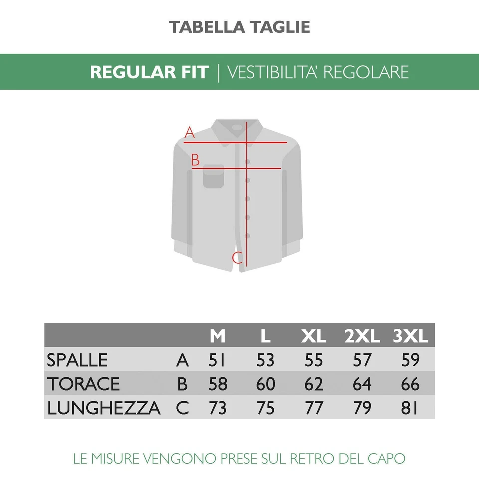 Camicia Di Jeans Uomo Regular Cotone Manica Lunga Comoda Taschino Casual VEQUE - Immagine 2 di 2