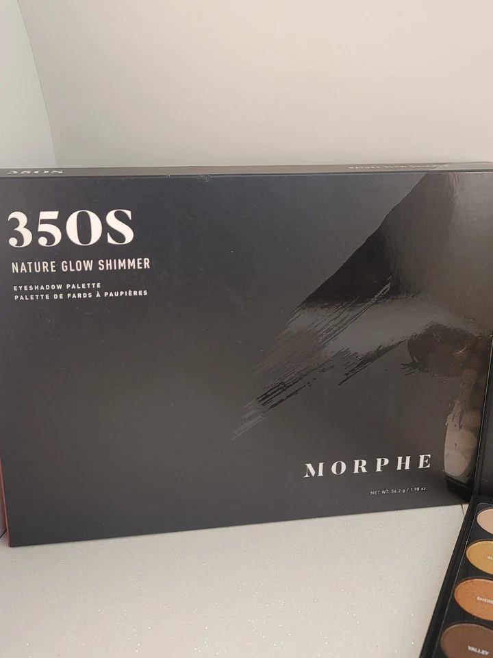 Morphe 35OS Nature Glow SHIMMER Eyeshadow Palette 1.98 oz Full Size NEW In Box - Image 2 of 4
