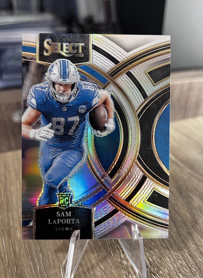 2023 Panini Select Premier Level Silver Prizm #106 Sam LaPorta Rookie RC