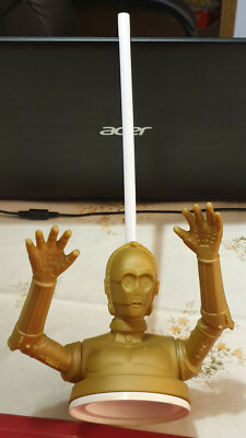 Paper Cup Top Figur C3PO sehr selten nur auf Hawaii erschienen