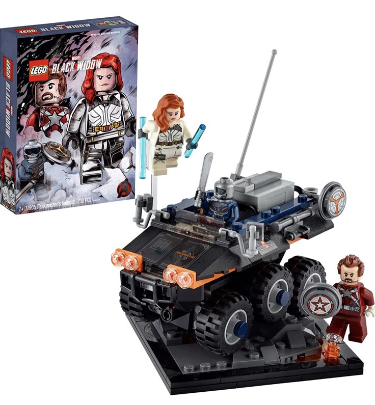 Lego Marvel Avengers Black Widow Taskmaster s Ambush 77905 SDCC