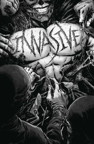 Invasive #1 Cover E 1:15 Variant Edition Black & White Level (Mature)