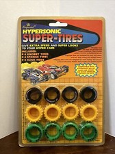 1989 Imperial Toy Hypersonic Hyper Cars Super-Tires 7641 Black Yellow Green NEW