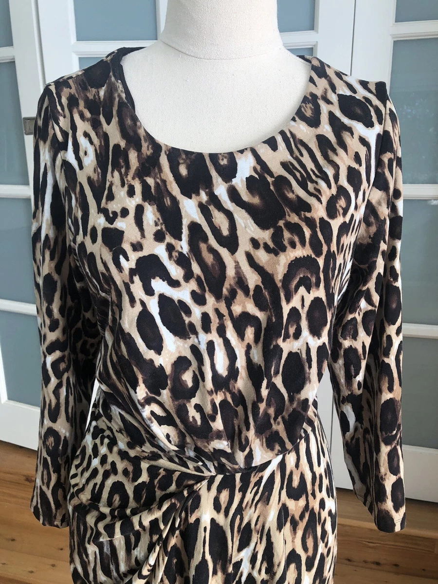 Animal print top dress target