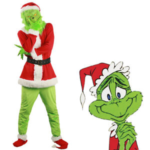 grinch santa costume