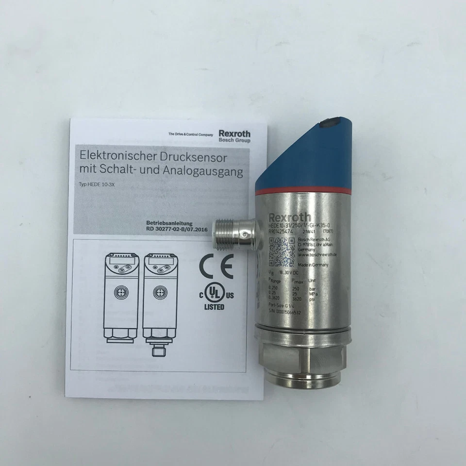 NUEVO Presostato Rexroth R901425474 HEE10-3X/250/1/- GI-K35-0 DHL o FedEx Foto 2 de 2