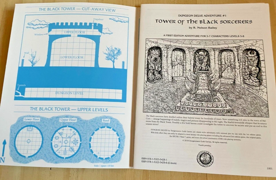 Paquete de módulos DUNGEON DELVE (8 libros) Foto 3 de 4