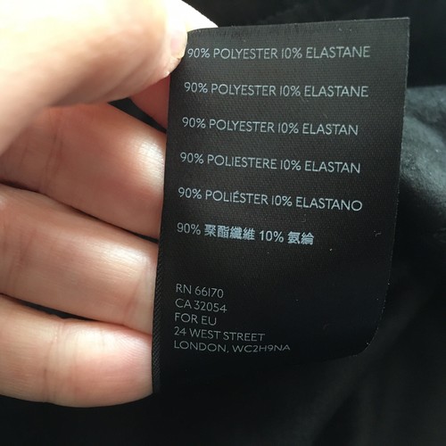 Free People Leggings Pantalones Mujer S Negro Imitación Vegano Gamuza Sexy Pull On Nuevo con Etiquetas - Imagen 8 de 8