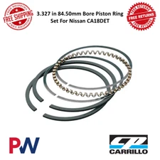 CP-Carrillo 3.327 inch / 84.50 mm Bore Piston Ring Set For Nissan CA18DET