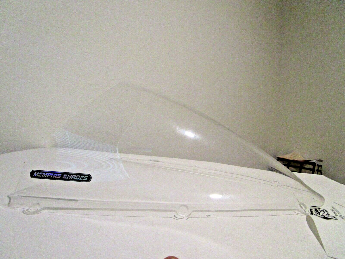 New Kawasaki ZX10 R 2006-07 Clear Wind Screen Menphis Shades PN