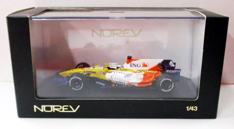 NOREV 1/43 ING ルノーF1 R28 No.5 アロンソ Fernando Alonso Car Minichamps 1:43 ING Renault F1 Team R28
